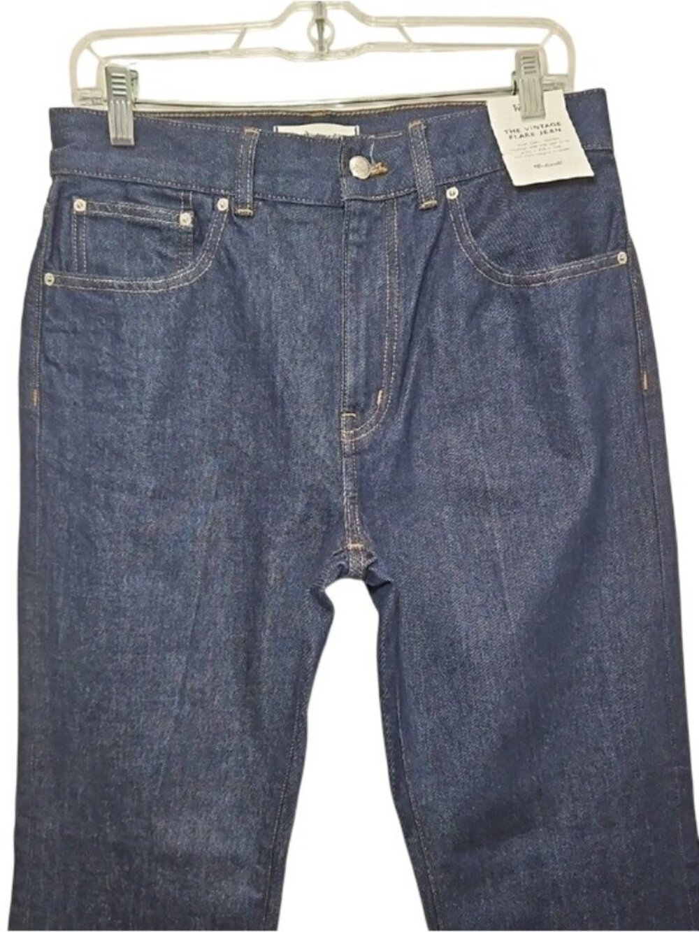 Madewell The Vintage Flare Jean New Size 28 High Rise Dark Rinse Wash Women's - Picture 4 of 12